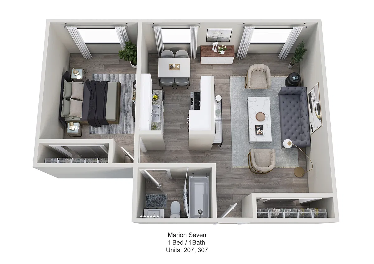 Floor plan Marion Seven