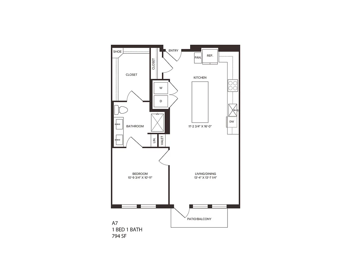 Floor plan A7