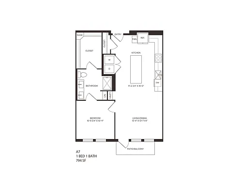 Floor plan A7