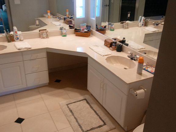 double vanity master bath