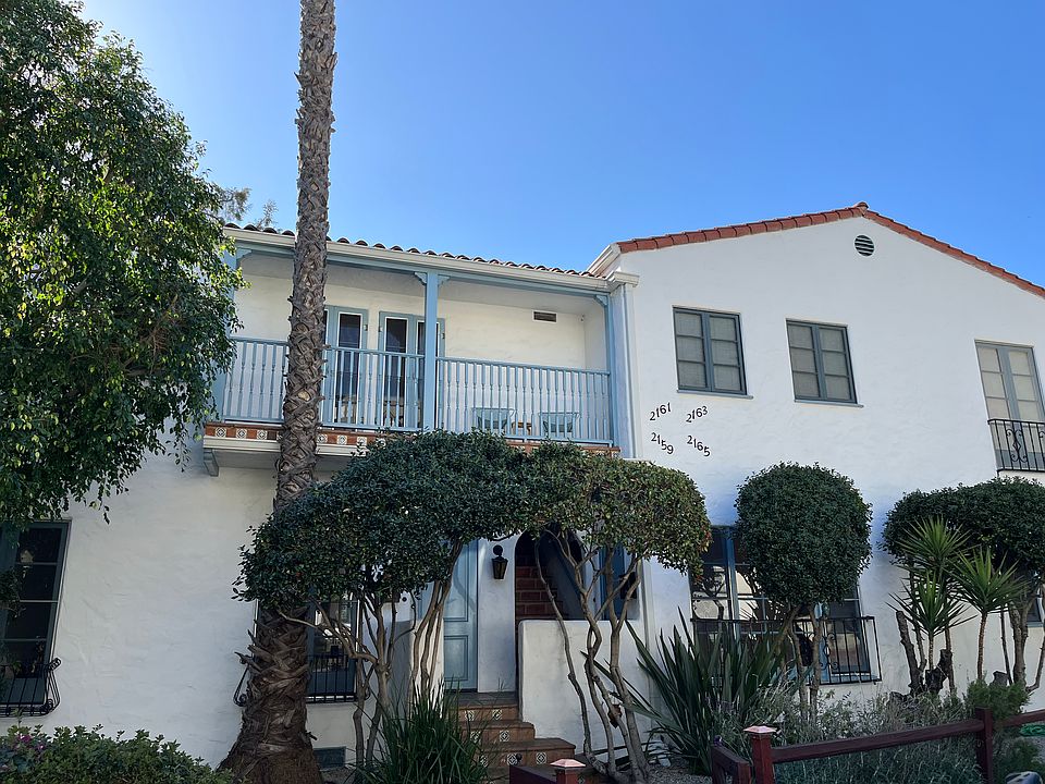 Front Exterior - 2161 is the upper unit with the balcony.