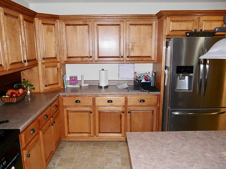 West wall of Kitchen