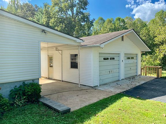 Large two car garage