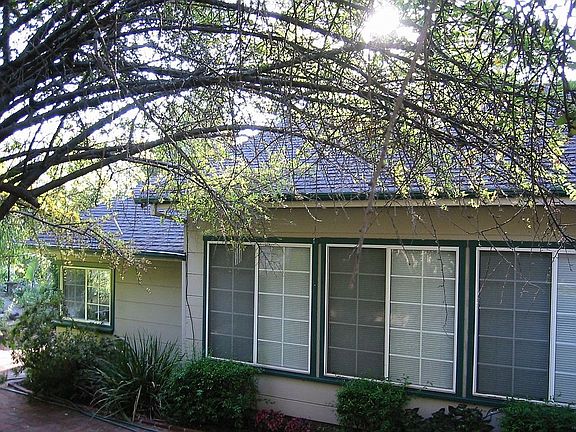 front of house/off the library