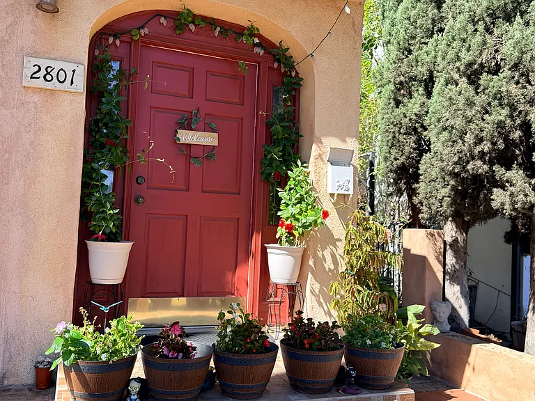 front door