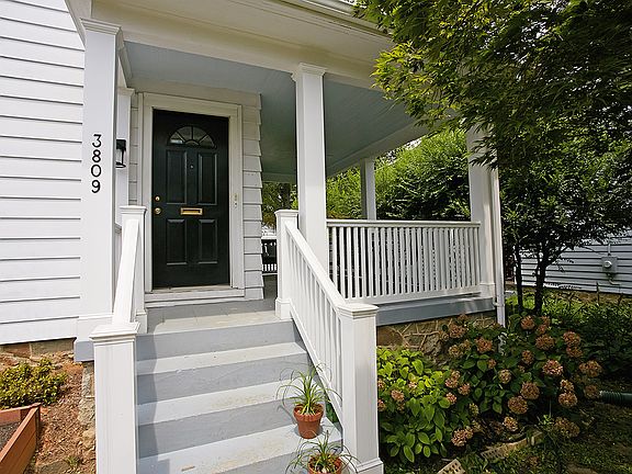 custom built porch
