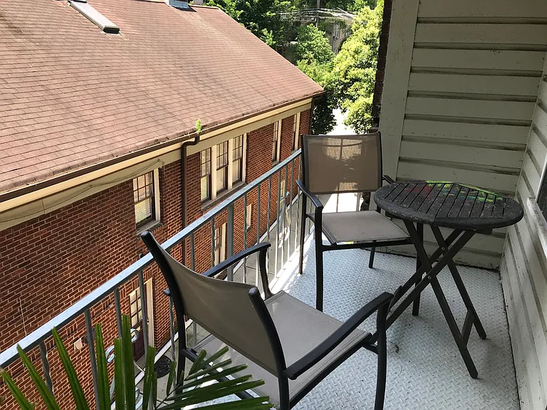 Private porch!