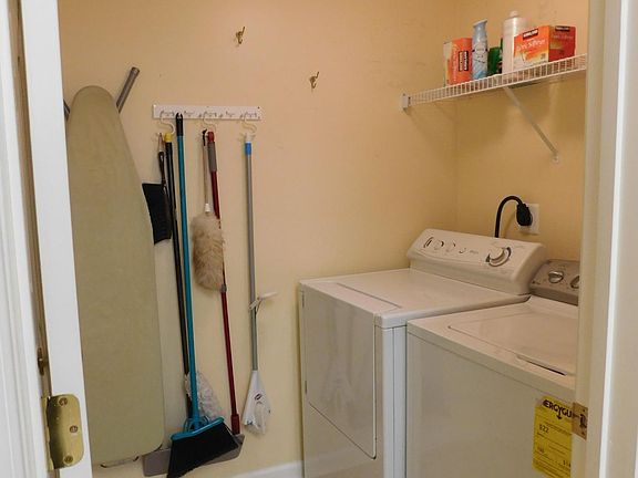 Separate laundry room