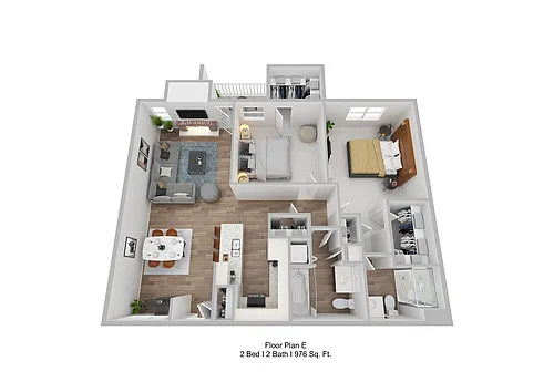 Floor plan 2C