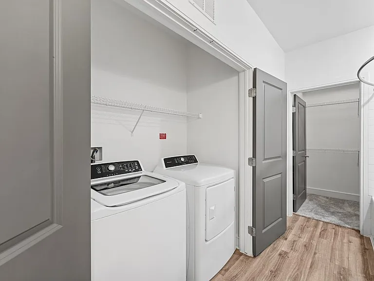 In-unit washer and dryer