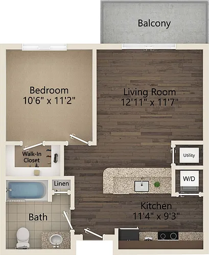 Floor plan Ayrsley