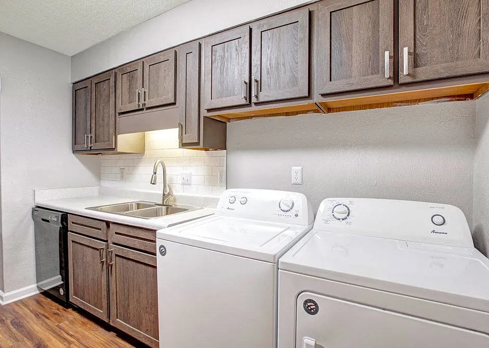 Kitchen and In-unit Washer & Dryer