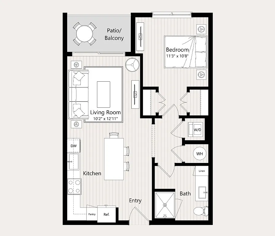 Floor plan A14