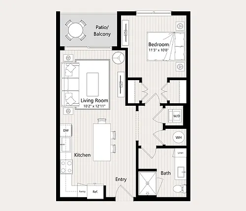 Floor plan A14