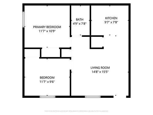 Floor plan 2 Bedroom Classic