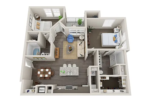 Floor plan B1