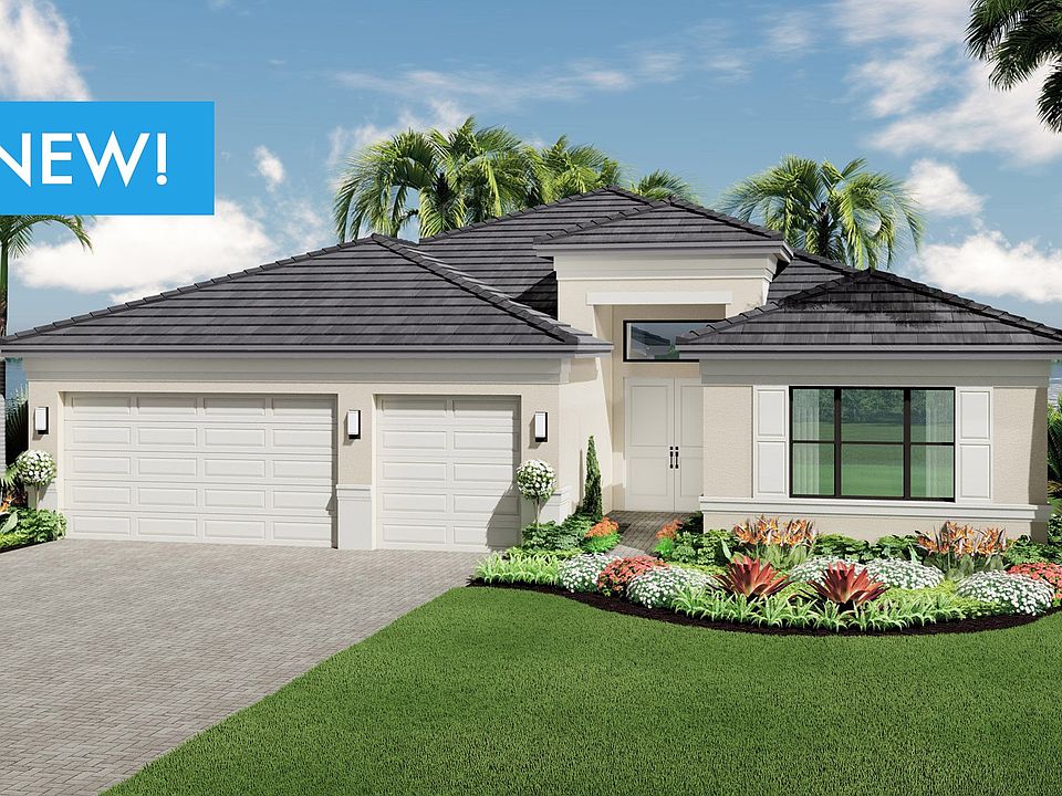 Madison Plan, Valencia Walk at Riverland® (55+), Pt Saint Lucie, FL