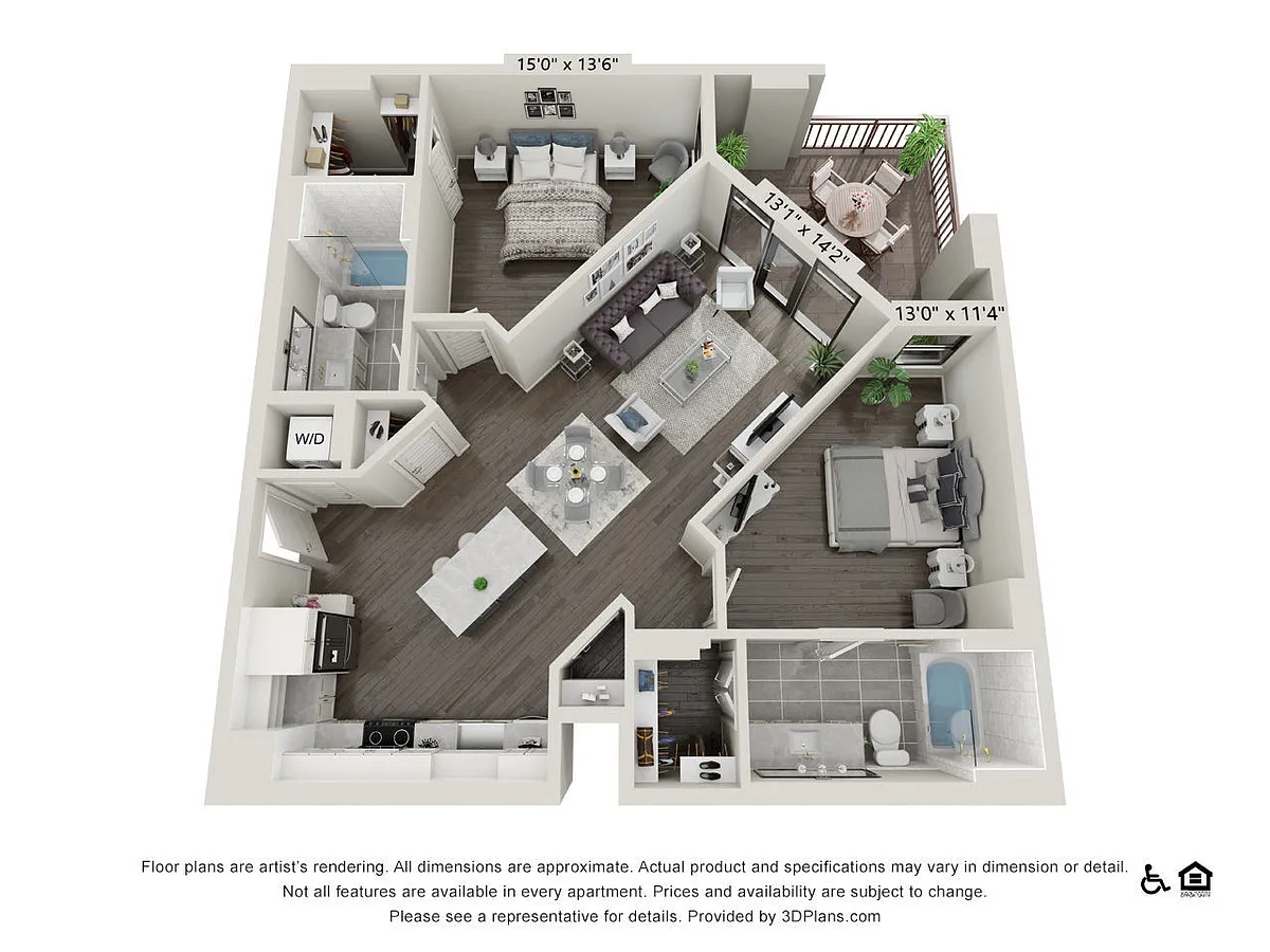 Floor plan B1