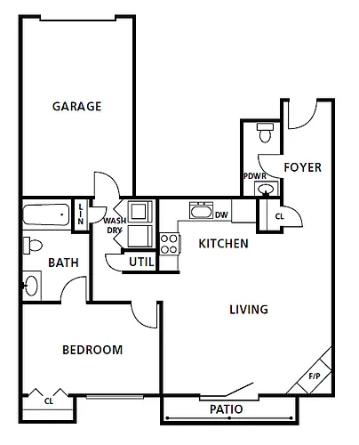 Floor plan A03