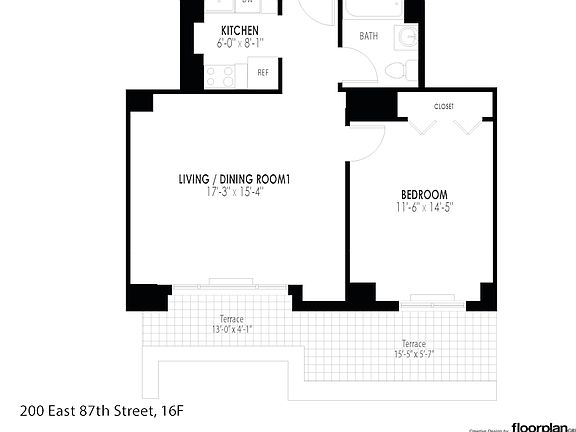 2nd image of 200 E 87th St APT 16F