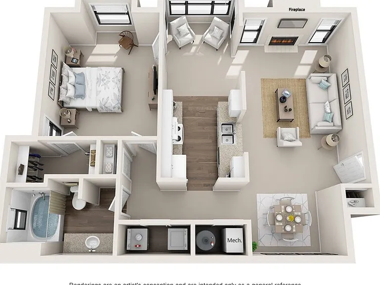 1 Bedroom | 1 Bath | 911 SF 1 Bedroom | 1 Bath | 911 SF