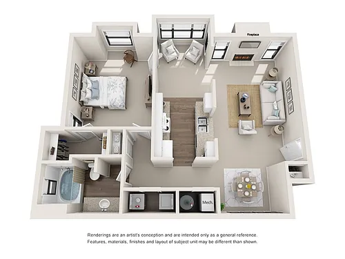 Floor plan B