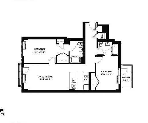 2nd image of 2211 3rd Ave #7J