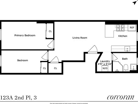 2nd image of 123 2nd Pl APT 3