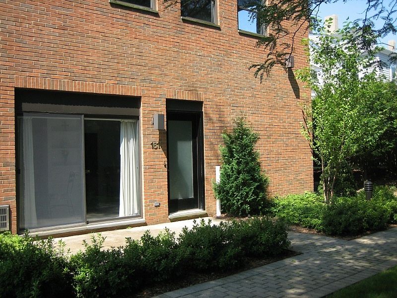 Front door with private terrace