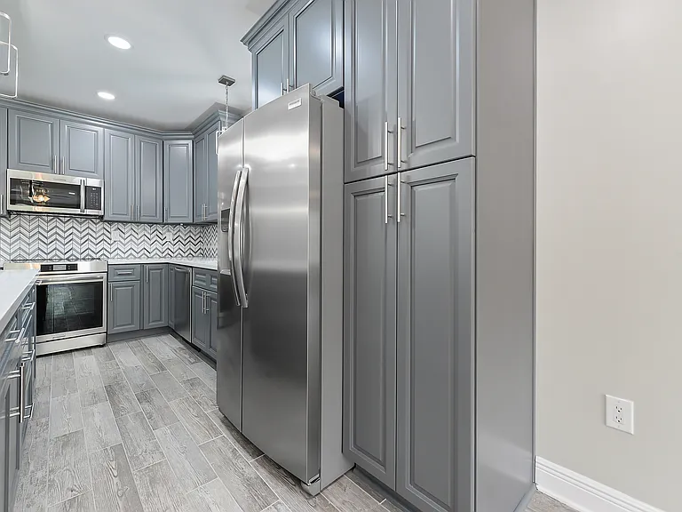 Kitchen cabinets and pantry