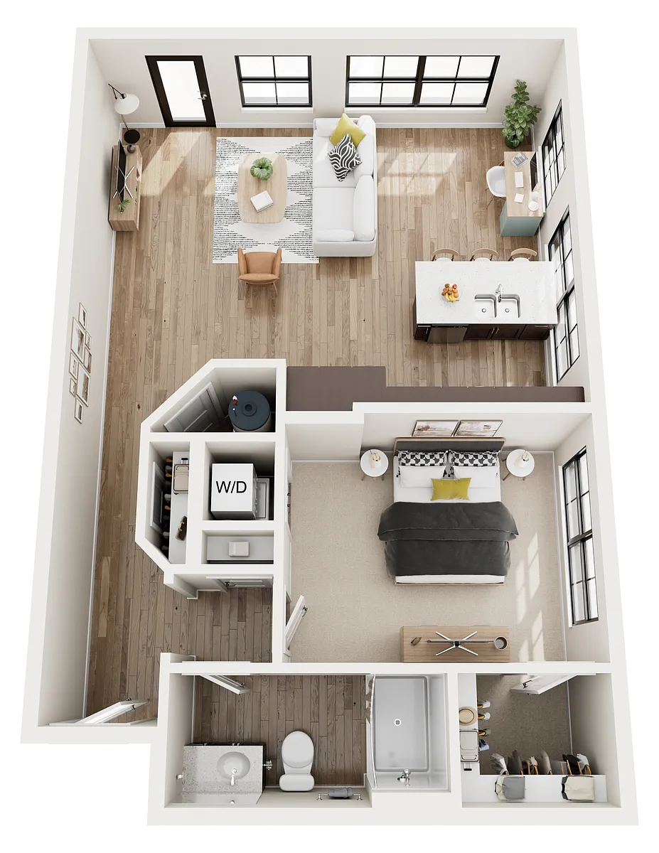 Floor plan The Station