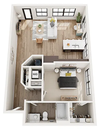 Floor plan The Station
