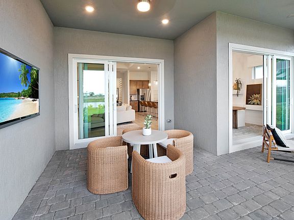 Optional Extended Covered Lanai