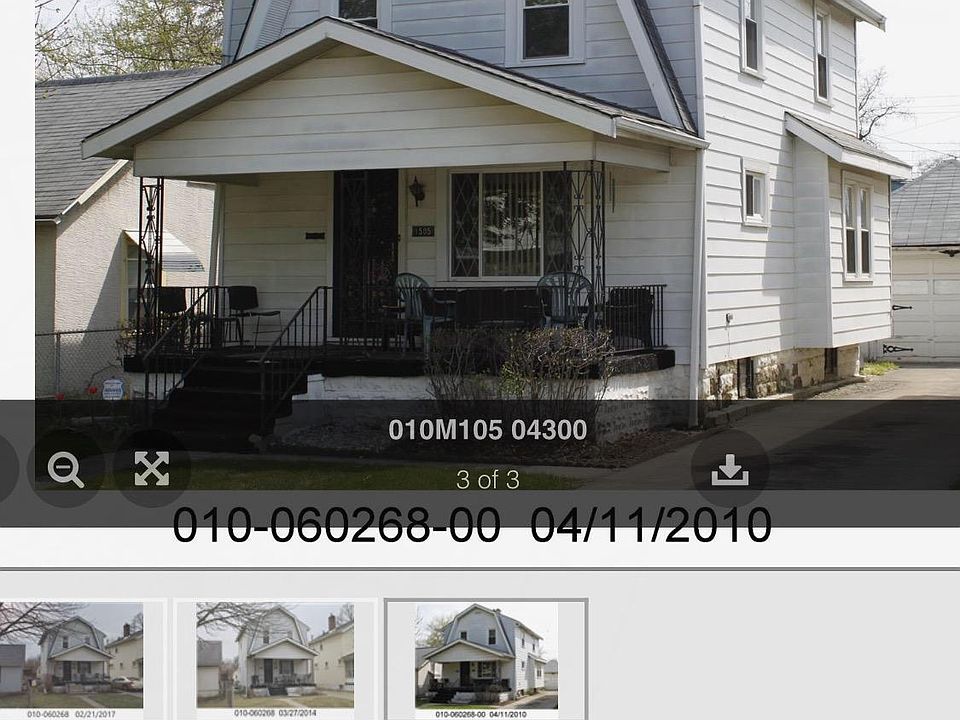 Front of home with porch