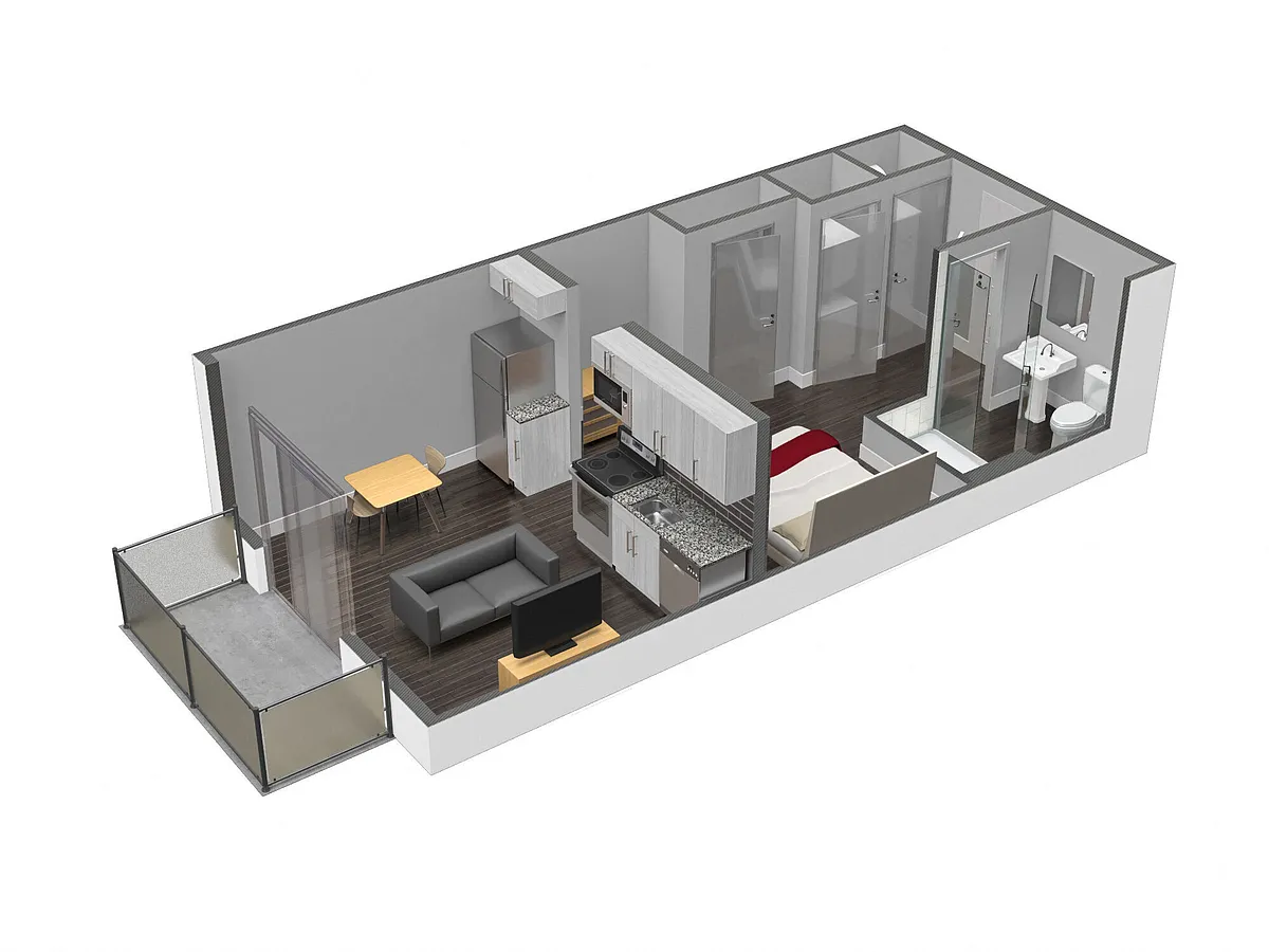 Floor plan E1