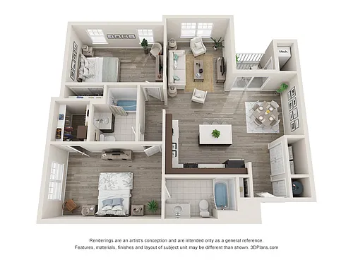 Floor plan The Brigantine