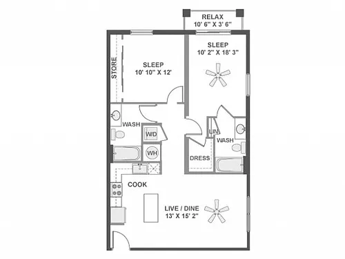 Floor plan C3a