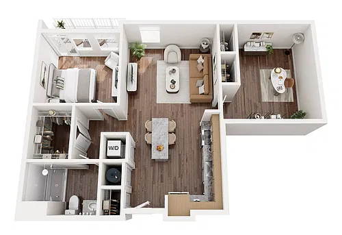Floor plan 1M