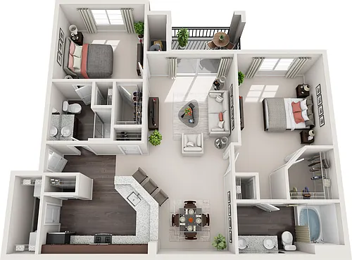 Floor plan B2