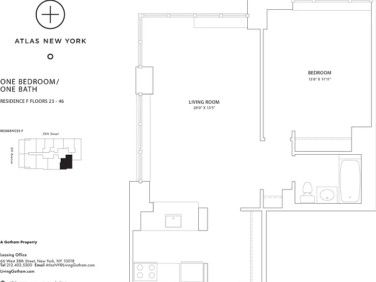 66 W 38th St #23F — Photo 2