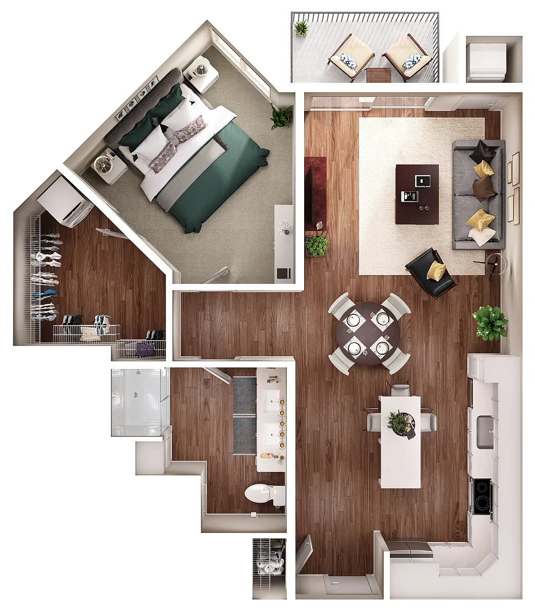 Floor plan Wesley