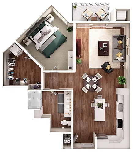 Floor plan Wesley