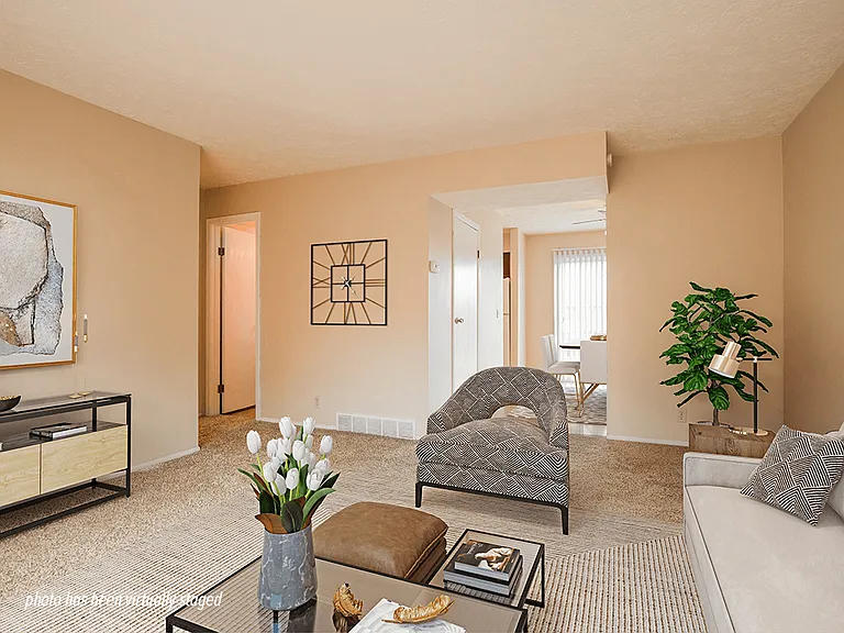 Spacious Living Room