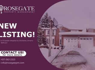 73 Golden Meadow Dr #2, Kitchener, ON N2N2L4