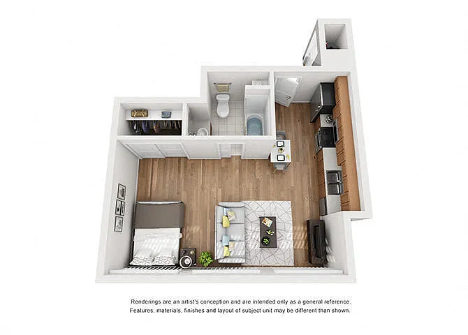 Floor plan 0x1 Speak