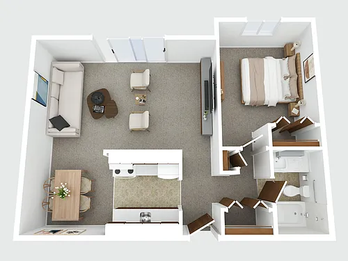 Floor plan 208