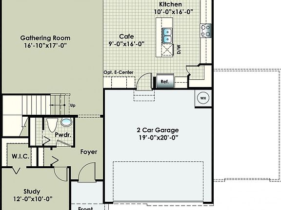 The Prelude Main Floor Plan