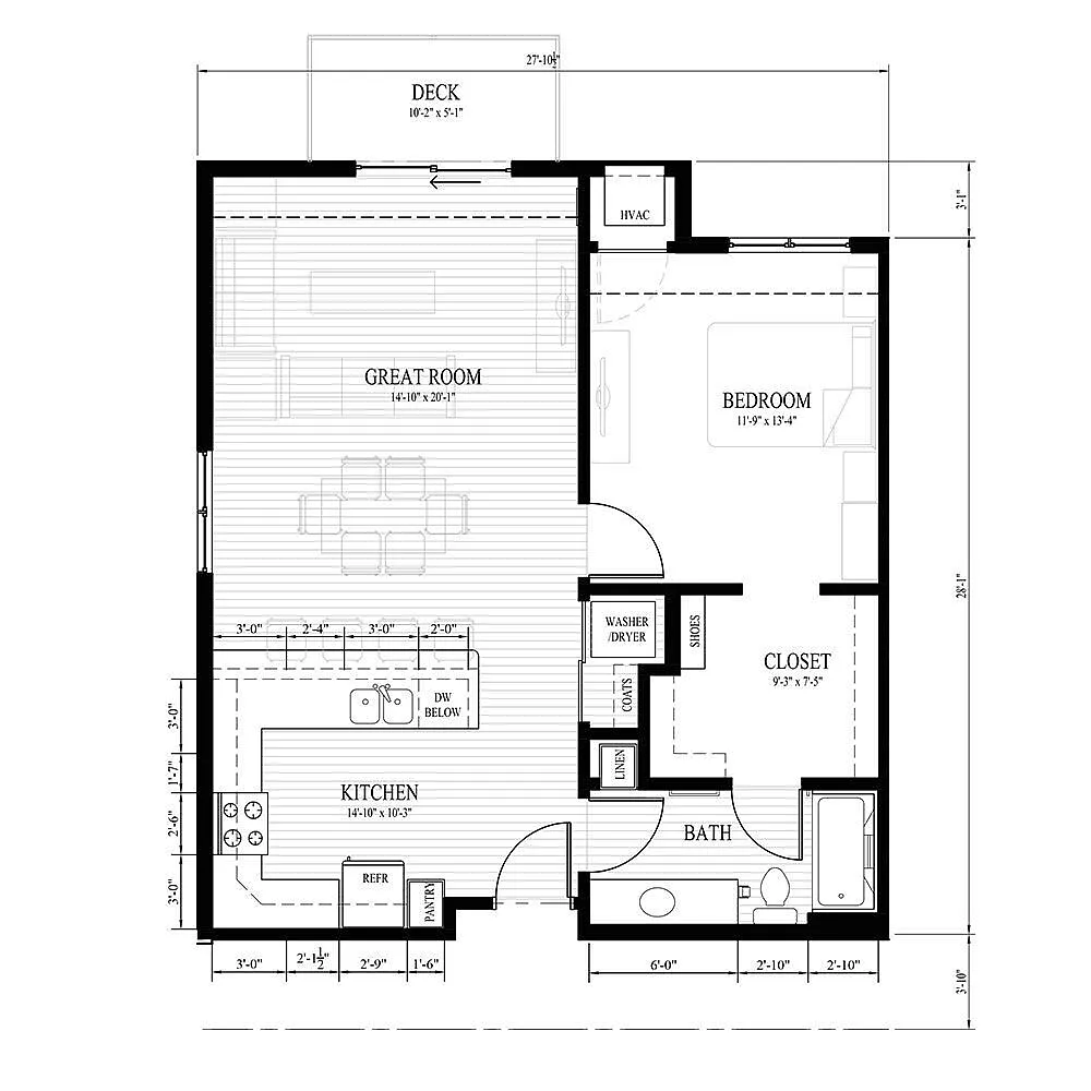 Floor plan DREW