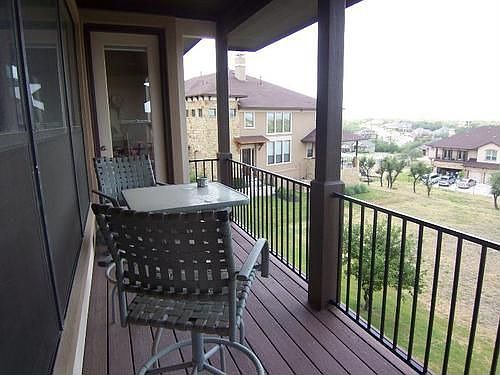 Upstairs Balcony