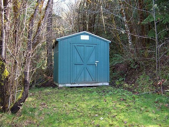 tool/garden shed | 46644 Westfir Rd., Westfir, OR 97492, USA